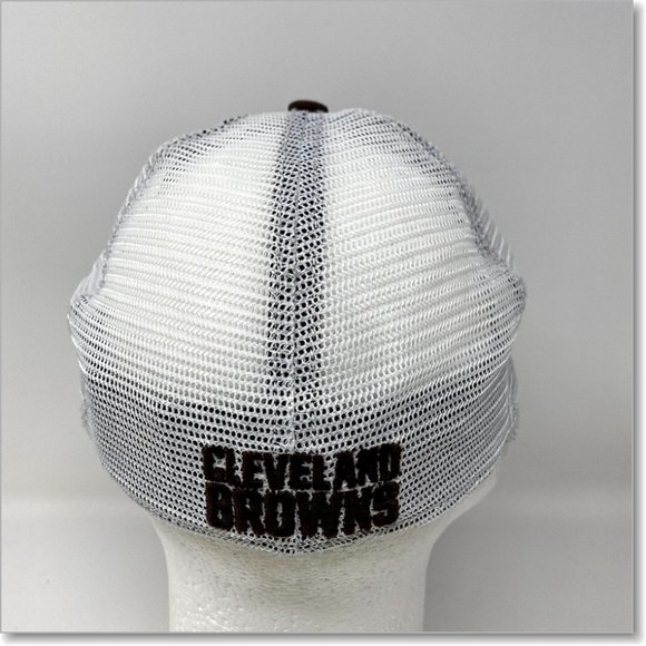 Cleveland Browns Fitted Hat Mesh Stretch - Picture 4 of 8